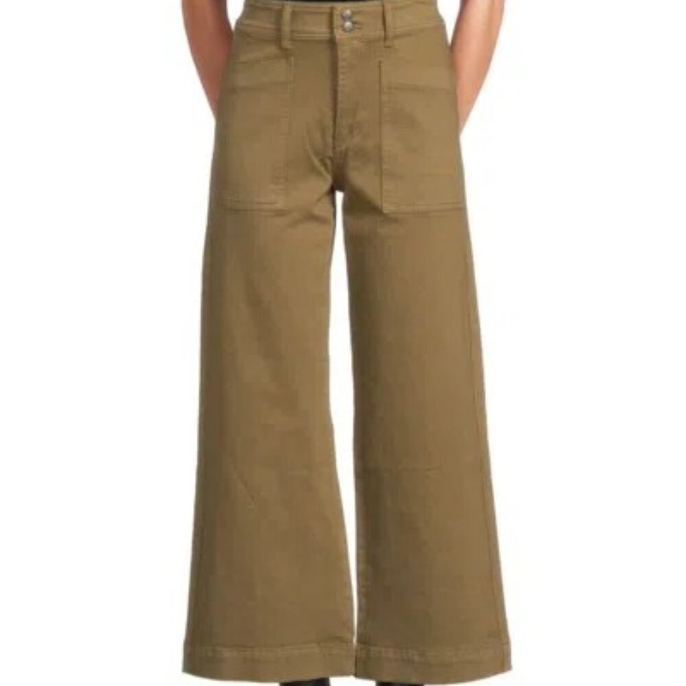 Joe's Jeans Size 27 Ankle Wide Leg Denim Pant